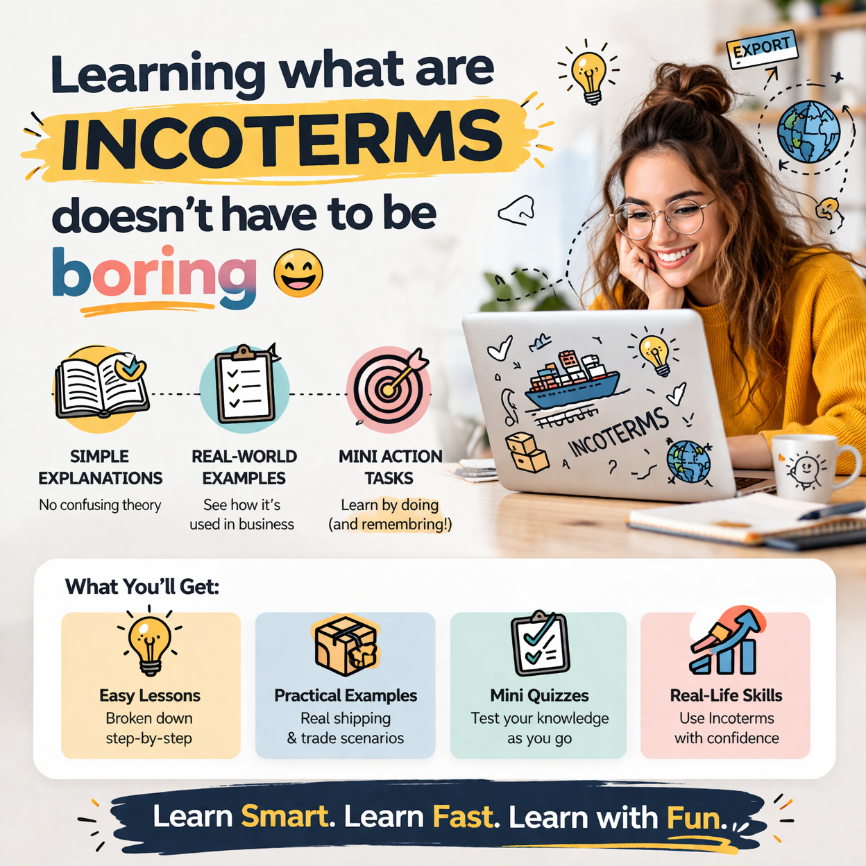 What Are Incoterms? A Beginner-Friendly Guide to Real Trade (With Action Steps & Real Examples)
